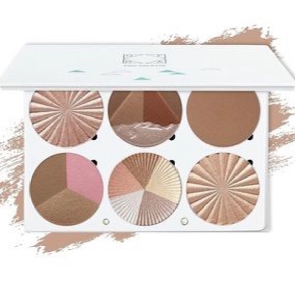 Ofra On The Glow Highlighter Bronzer Summer Glow Face Palette Makeup Cosmetics - Picture 2 of 13